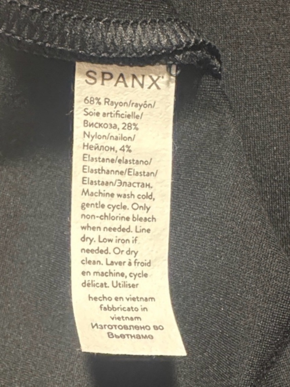 SPANX Perfect Sleeveless Jumpsuit Classic Black Size S - Picture 12 of 16